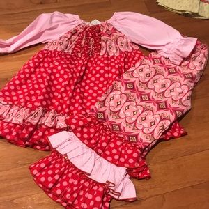 Banana Split girls 5 matching set